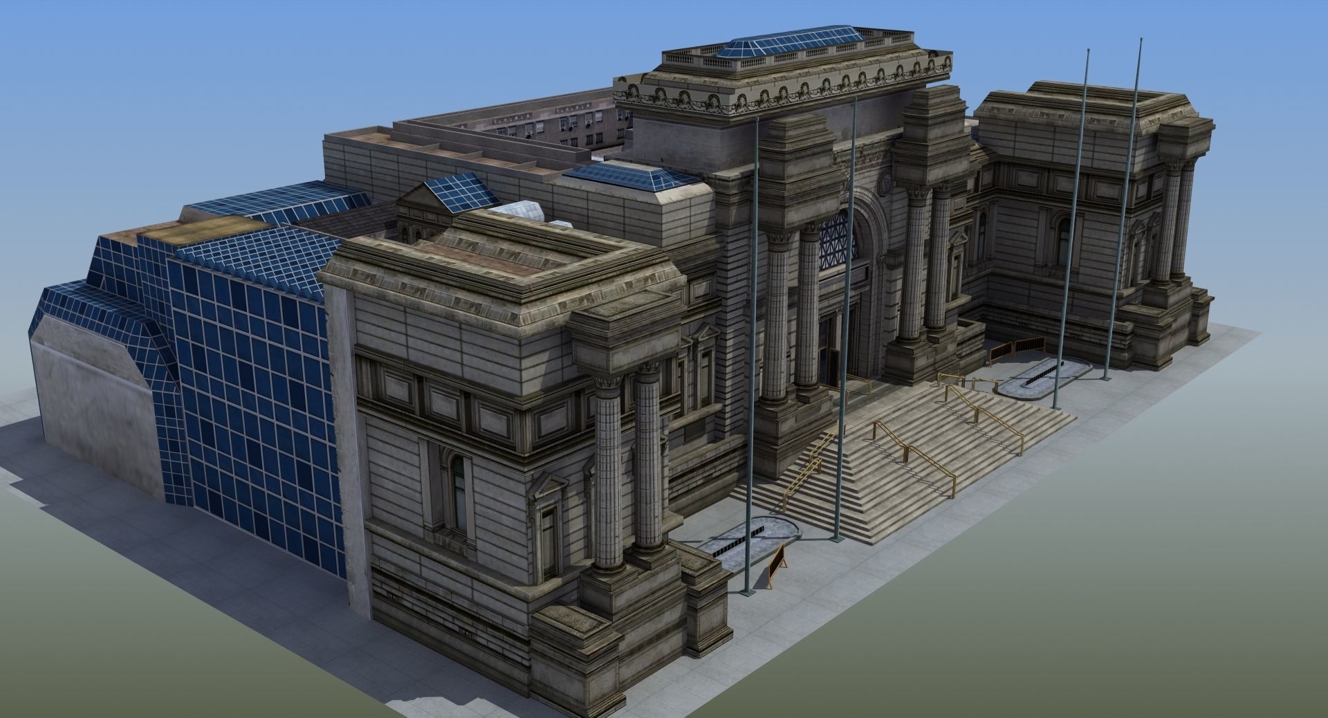 Metropolitan Museum of Art 3D model_20