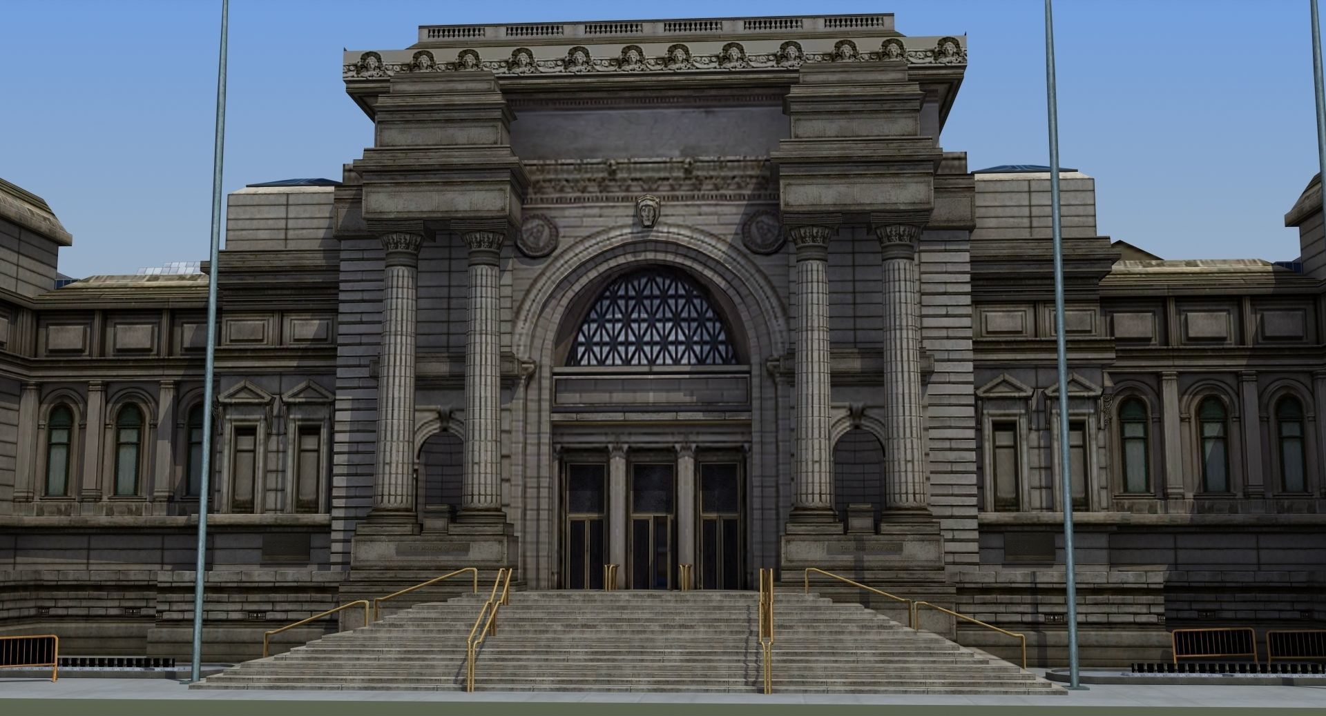 Metropolitan Museum of Art 3D model_8