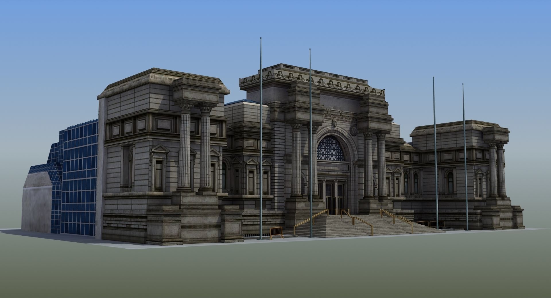 Metropolitan Museum of Art 3D model_3