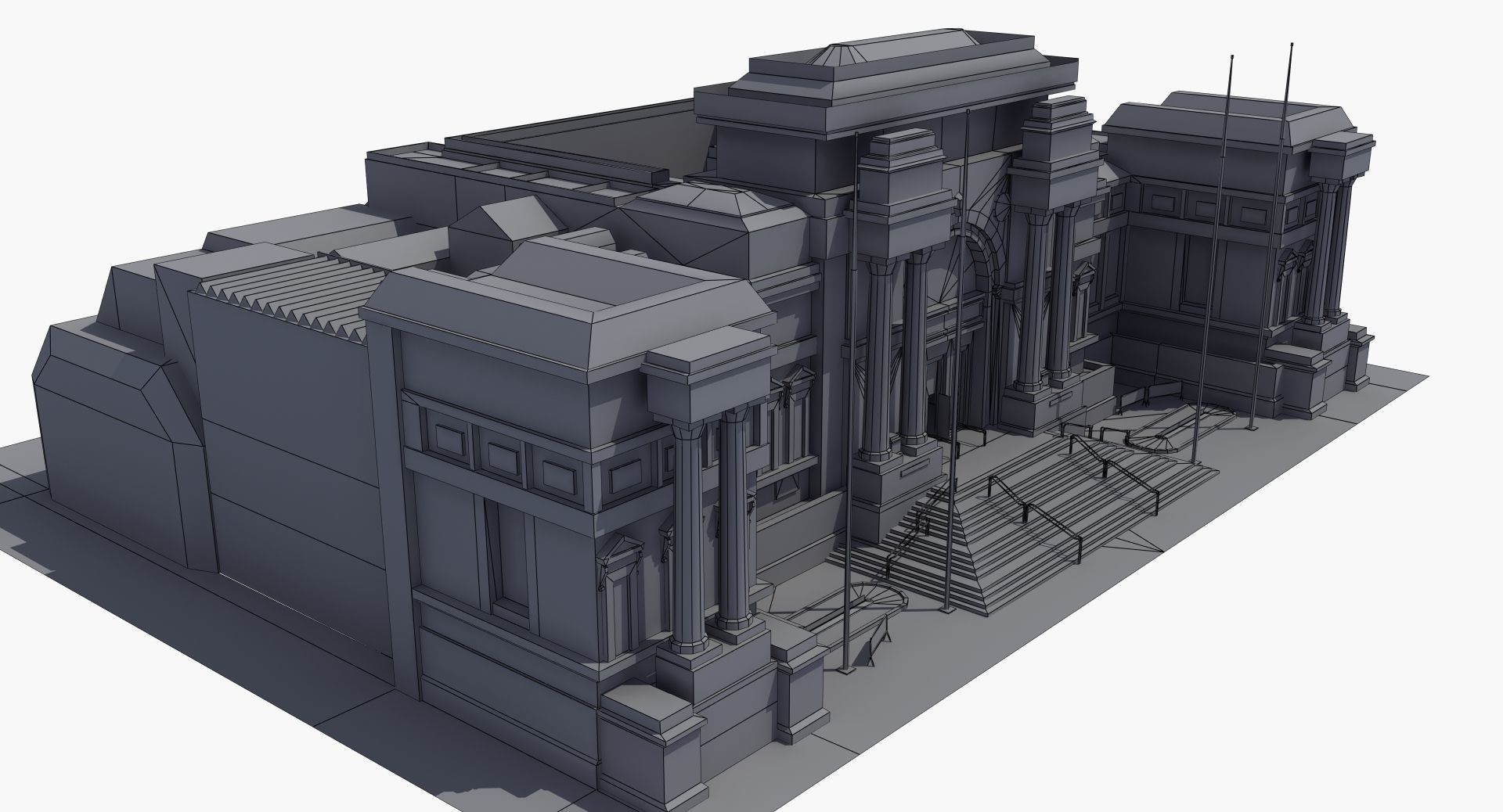 Metropolitan Museum of Art 3D model_16