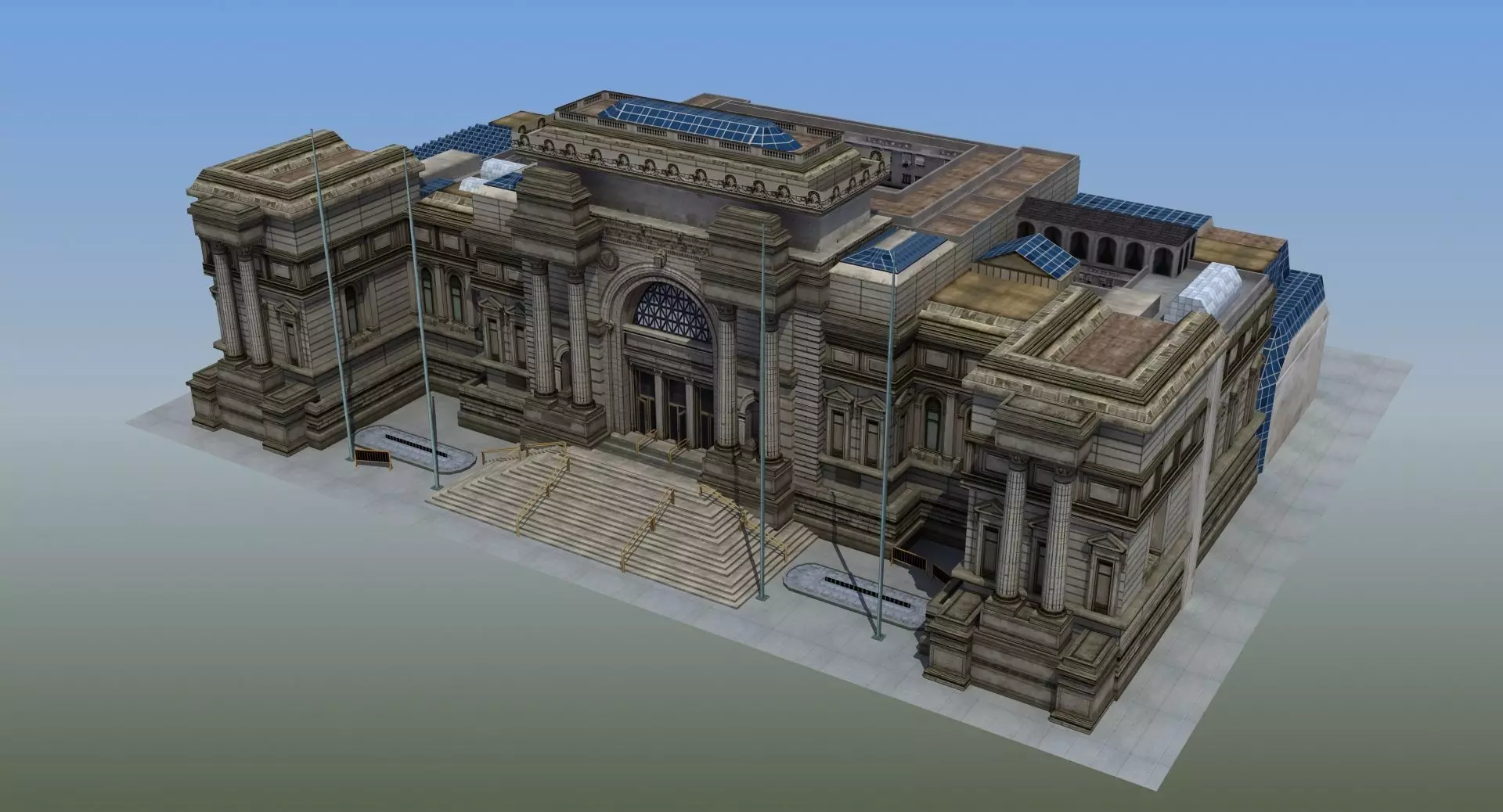Metropolitan Museum of Art 3D model_0