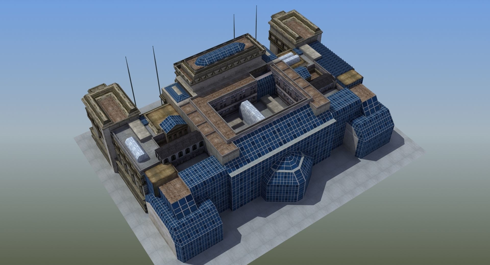 Metropolitan Museum of Art 3D model_1