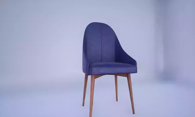 DiningChair chair with wooden legs