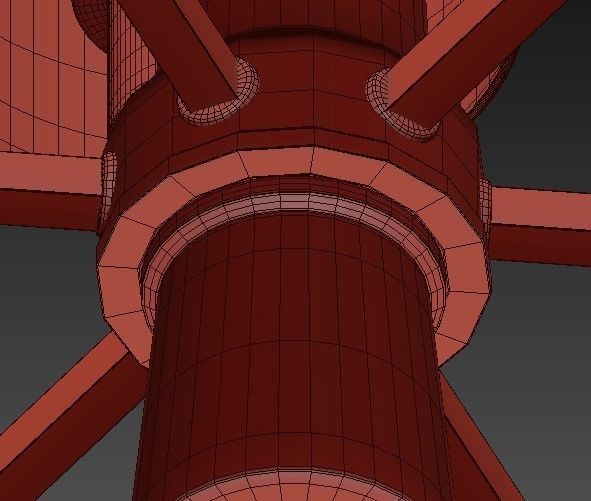 Palacio Collection 9 Chandelier 3D model_6