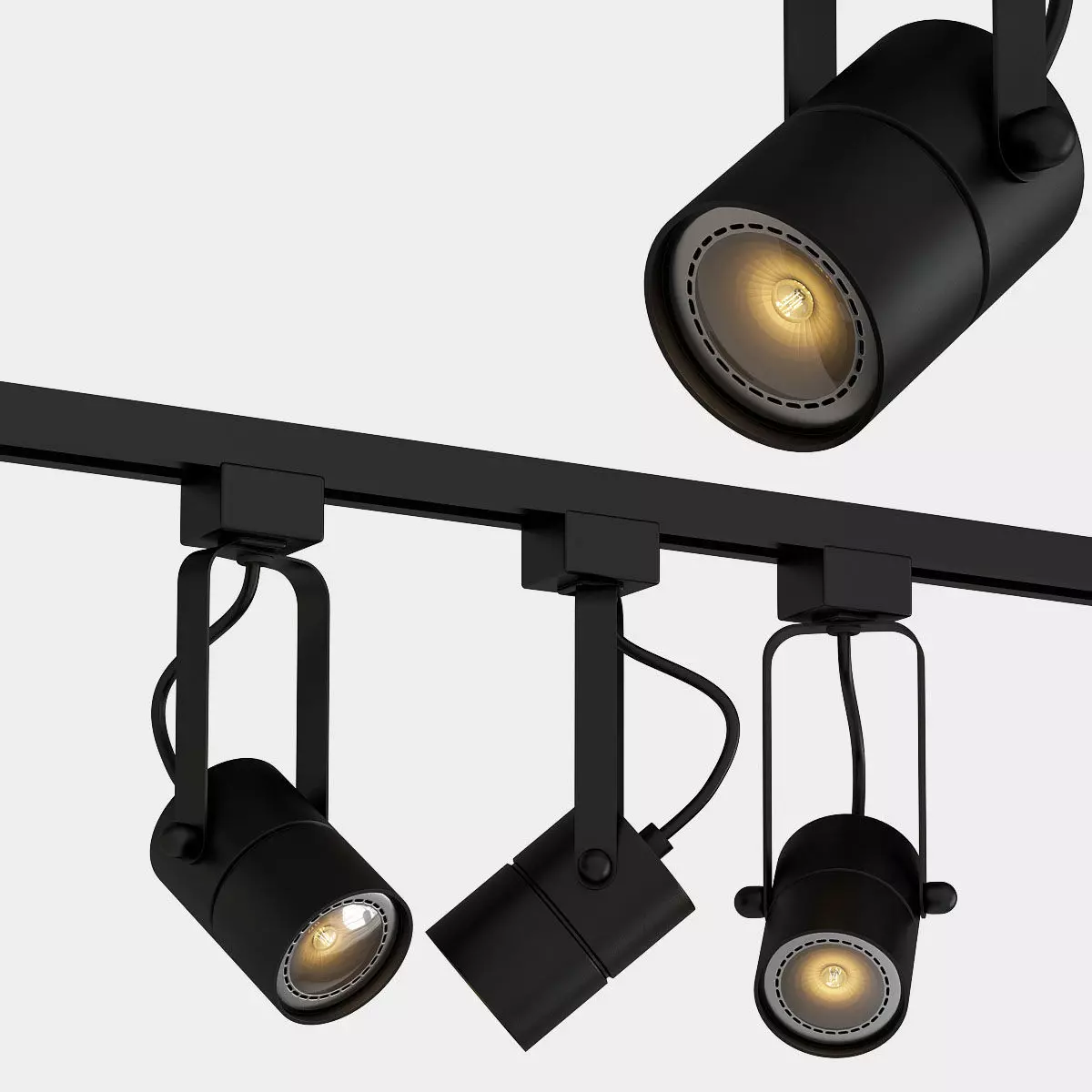 Pro Track lighting 3D model_0