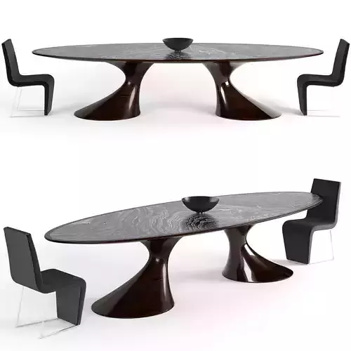 Annibale colombo dining table 1412