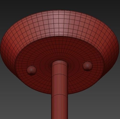 Millau Collection 9  Chandelier 3D model_2