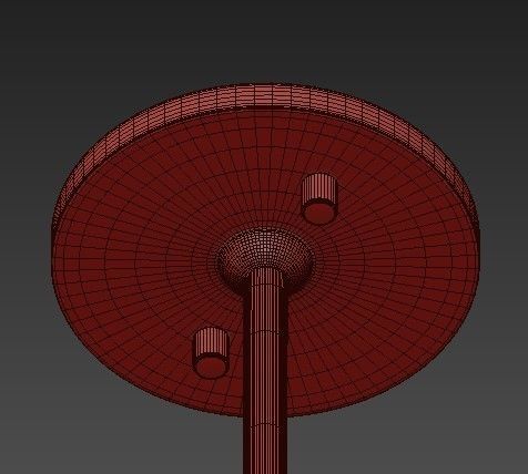 Mitzi Paige 6 Light Chandelier 3D model_3