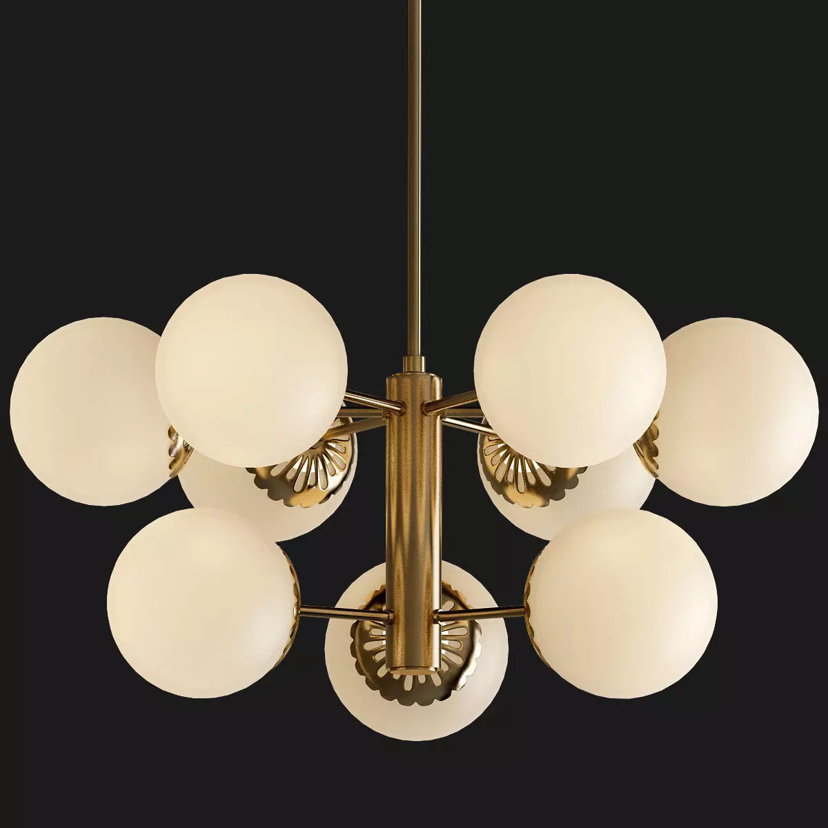 Mitzi Paige 6 Light Chandelier 3D model_0