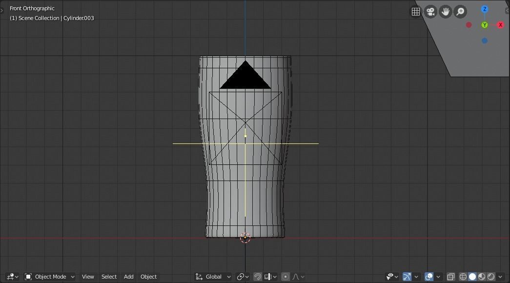 Beer Glass Low-poly 3D model_2