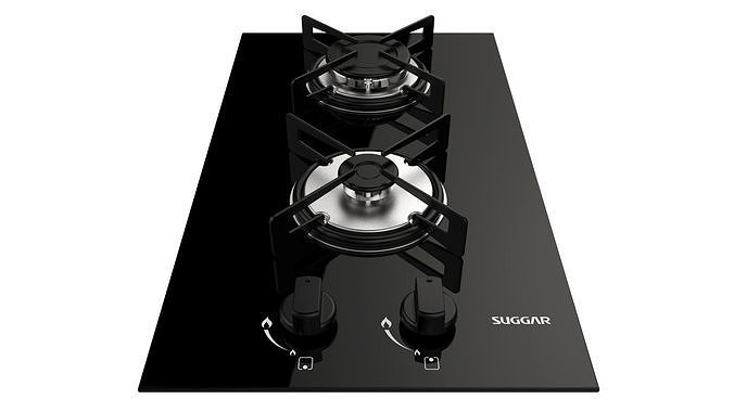 Cooktop Suggar 2 Burners FG2002VP 3D model