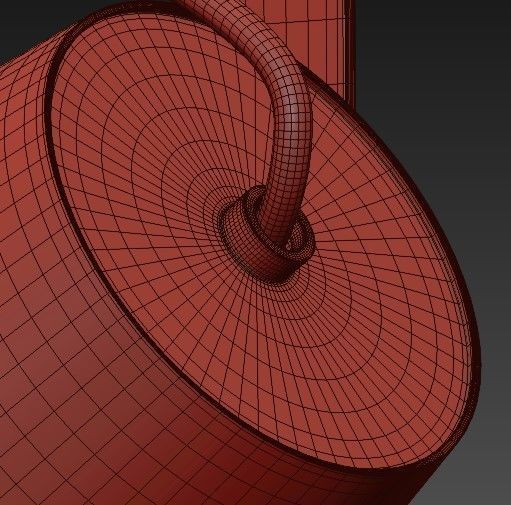 Light 1 lighting fixture 3D model_3