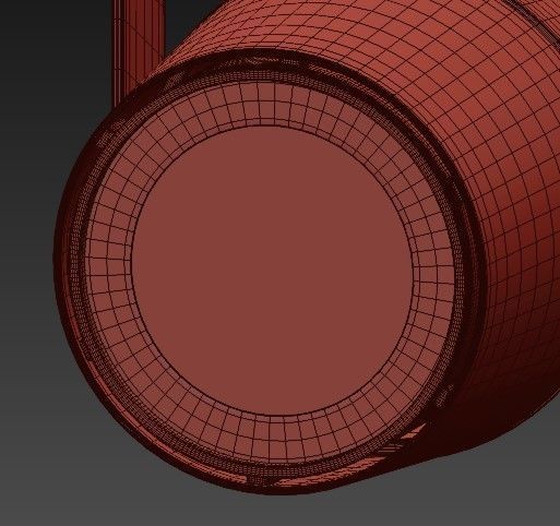 Light 1 lighting fixture 3D model_2