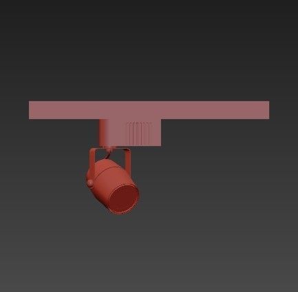 Light 1 lighting fixture 3D model_5