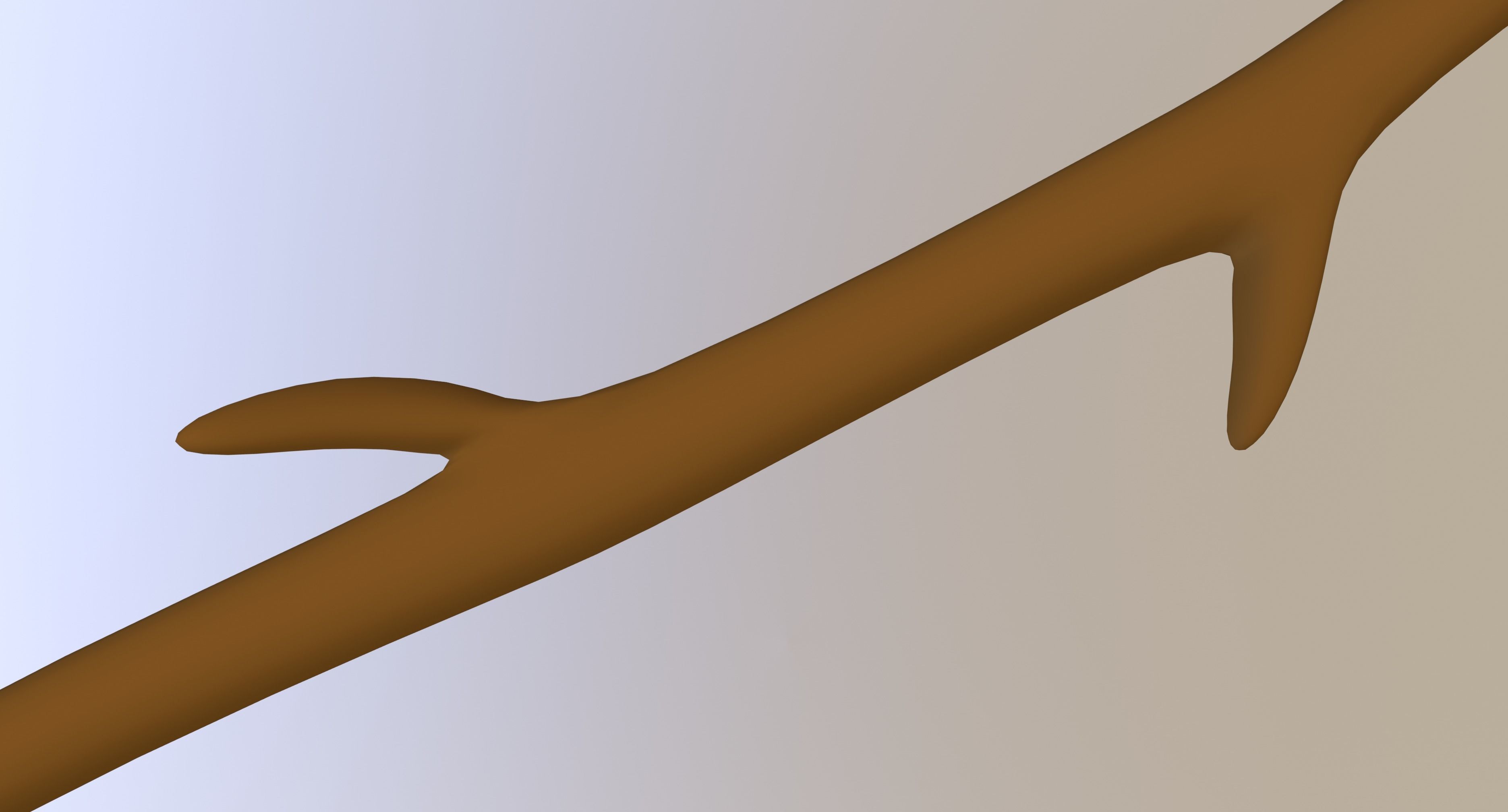Stick 3D model_6