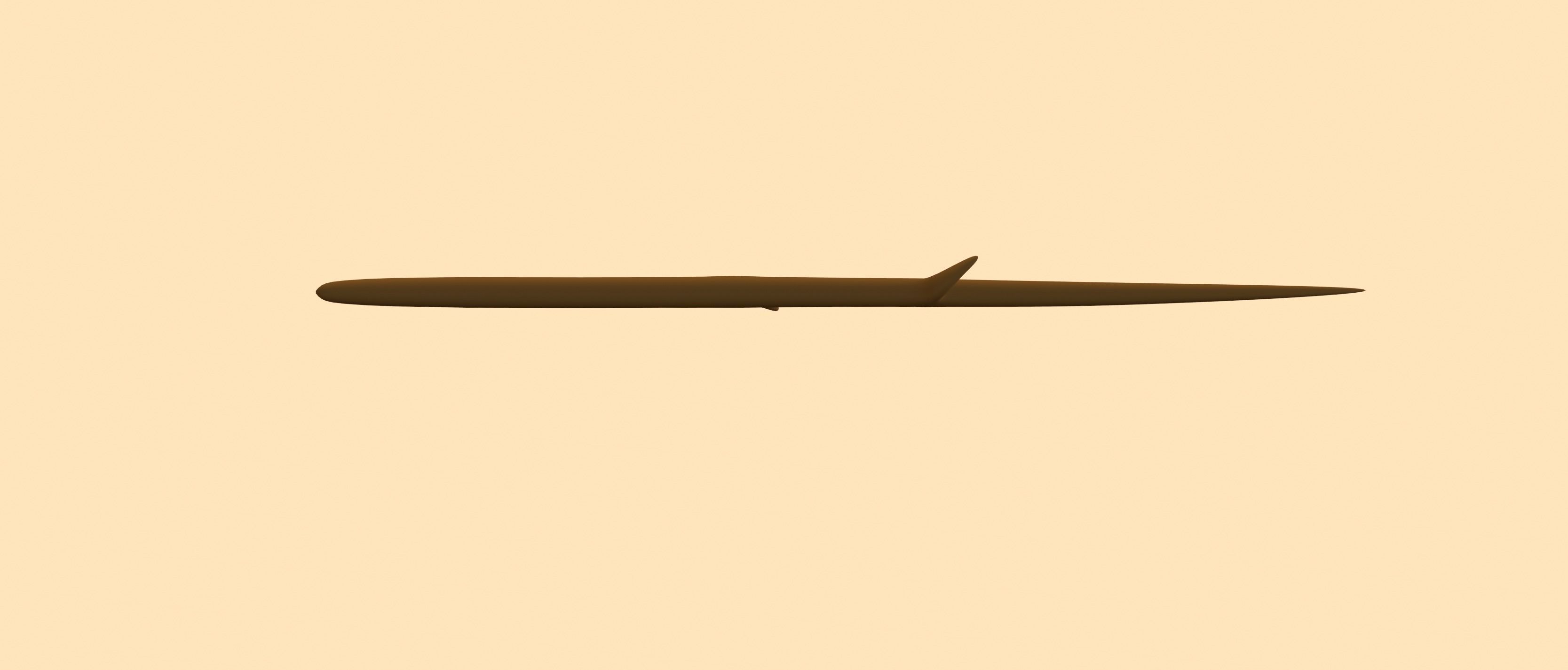 Stick 3D model_3