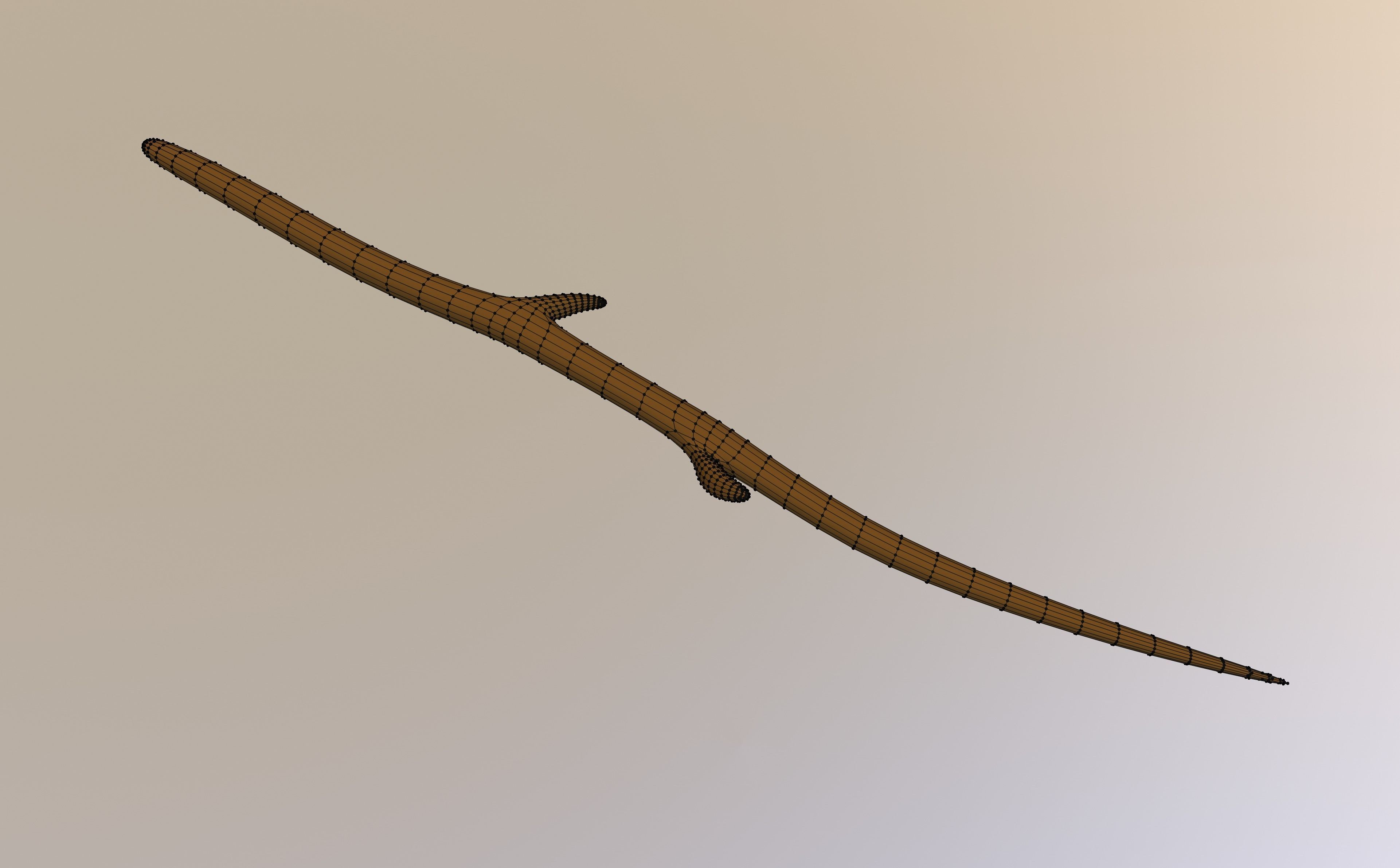 Stick 3D model_9