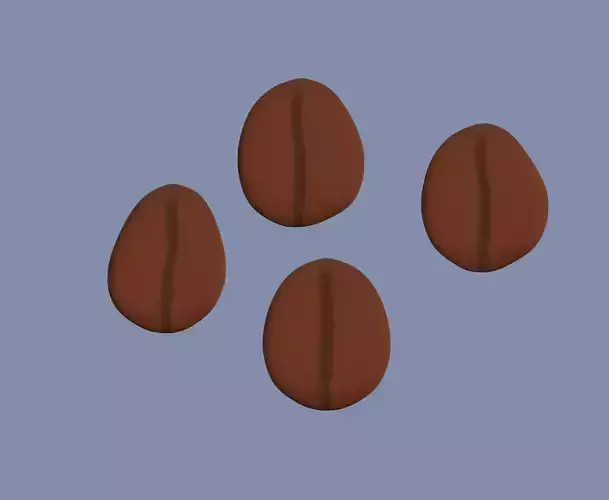 Coffee Bean 3D model