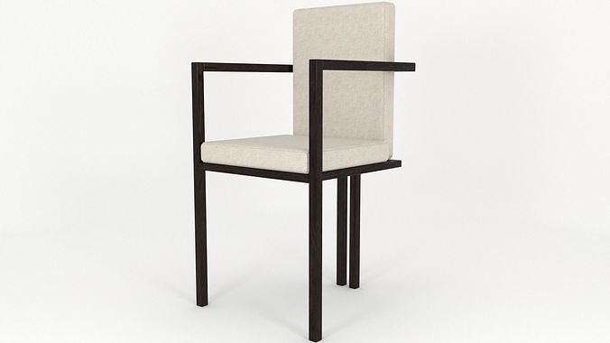 Alberto Collovati Armchair - 3ds Max 3D model