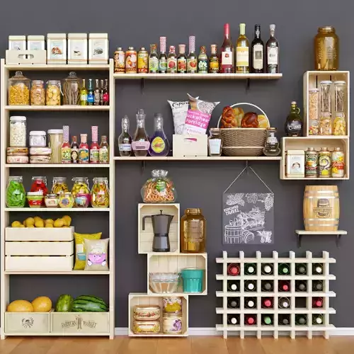 StoreShelf kitchen with shelves