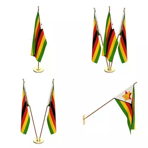 Zimbabwe Flag Pack