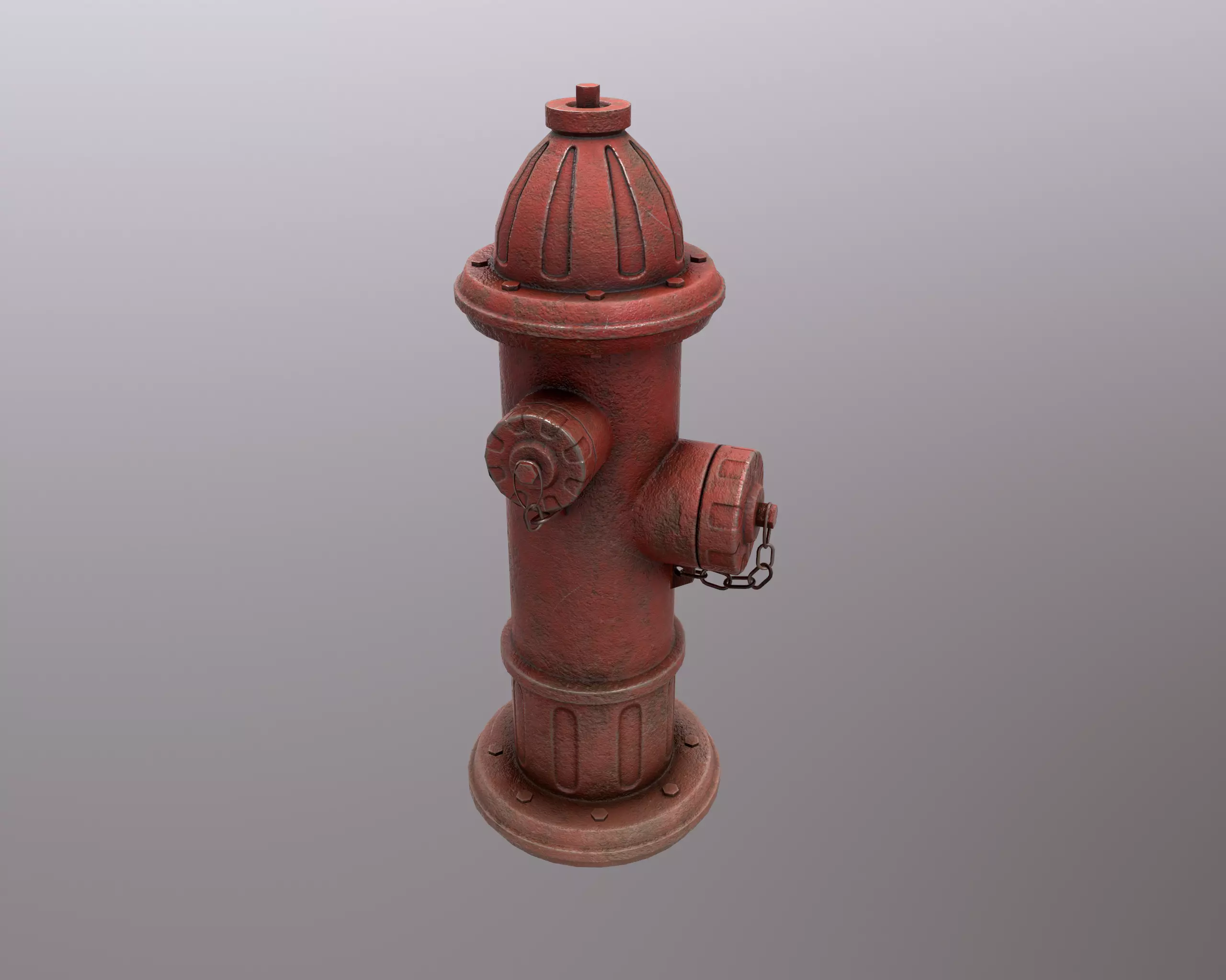 Fire Hydrant Free low-poly 3D model