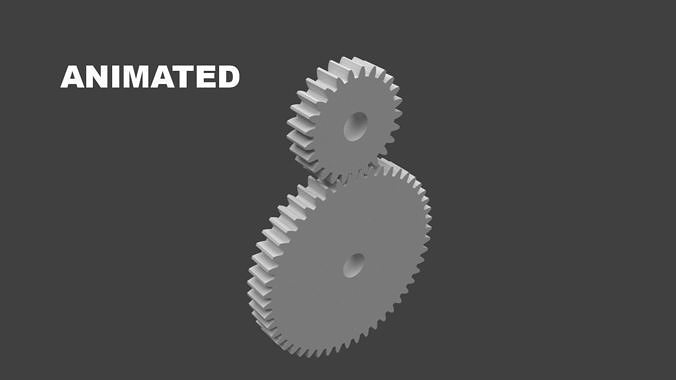 Gears 3D model