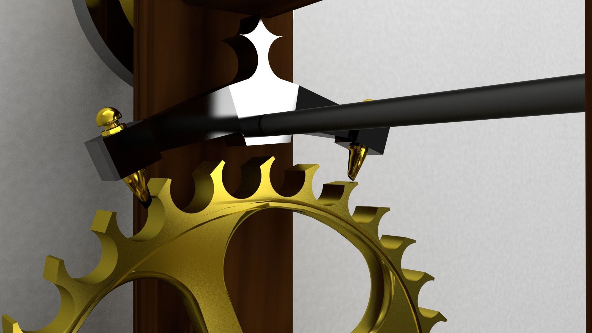 Clock cuckoo 3D model_3