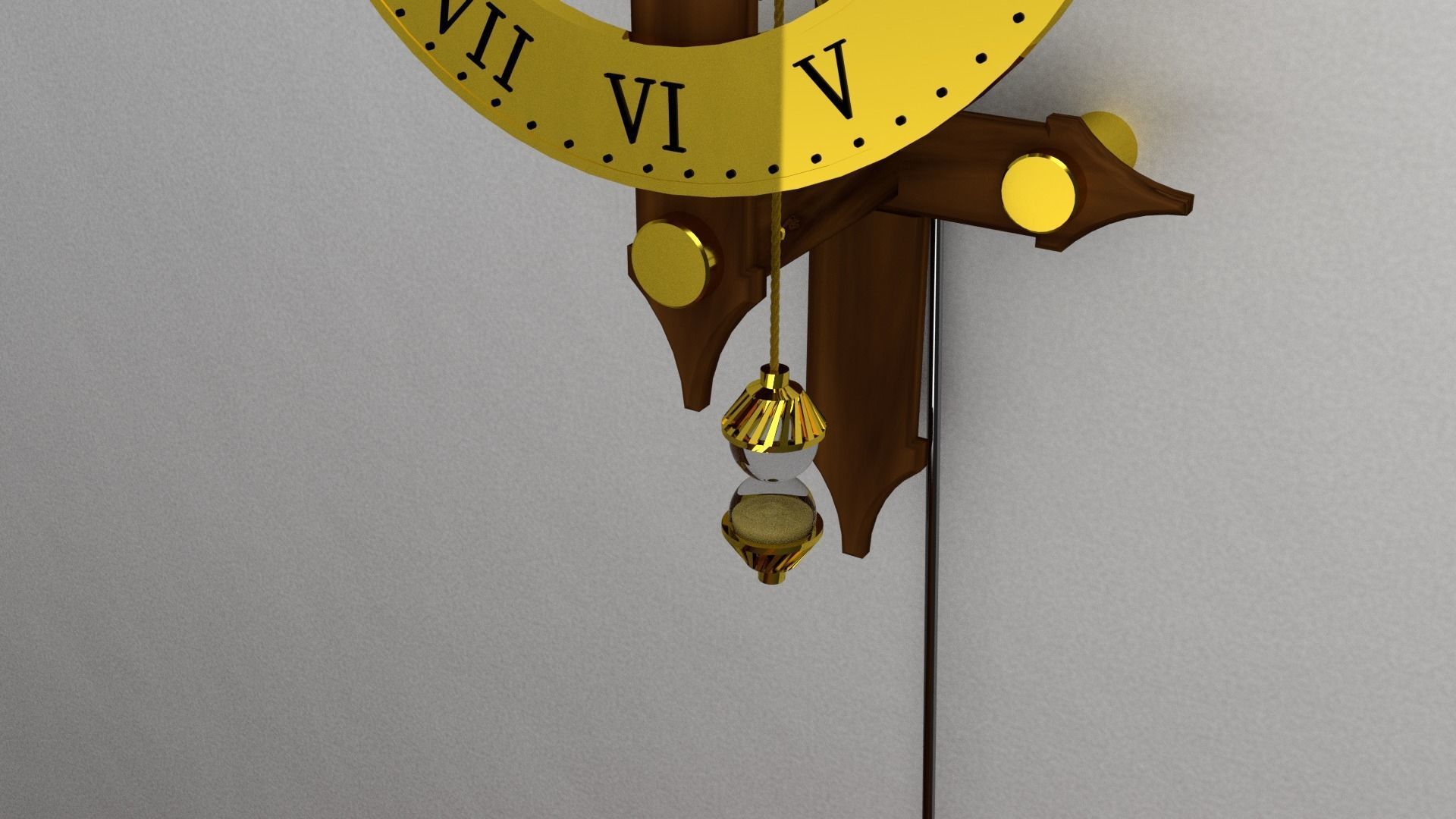 Clock cuckoo 3D model_5