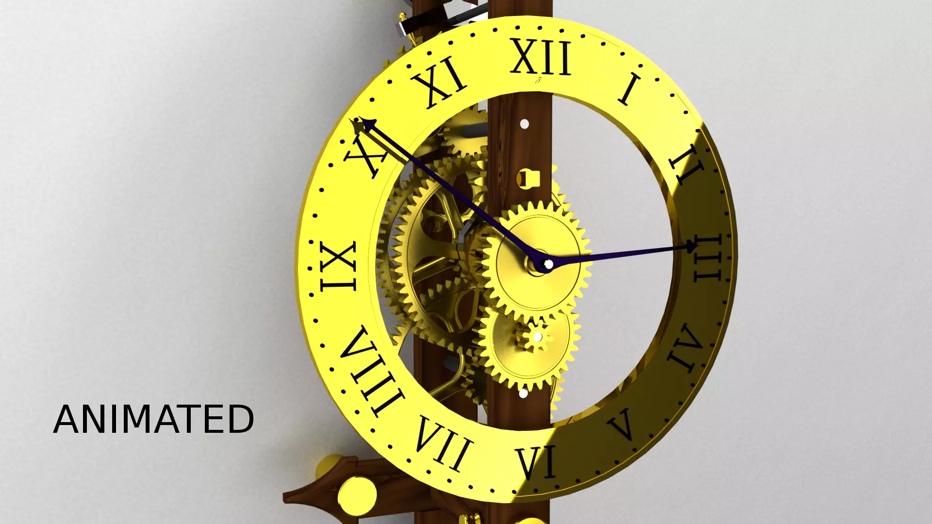 Clock cuckoo 3D model_0