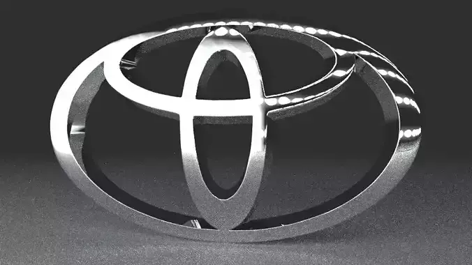 Toyota Logo Free 3D model