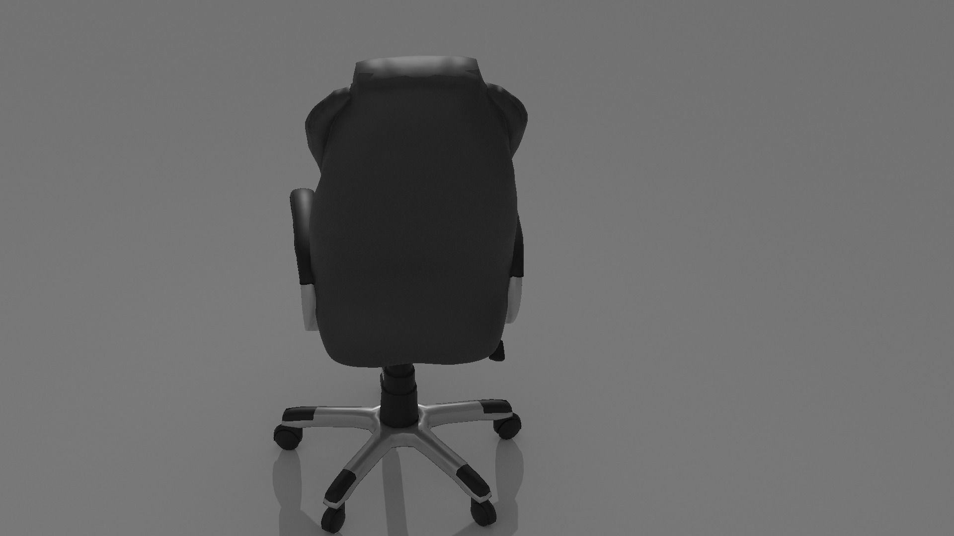 Office armchair 3D model_4