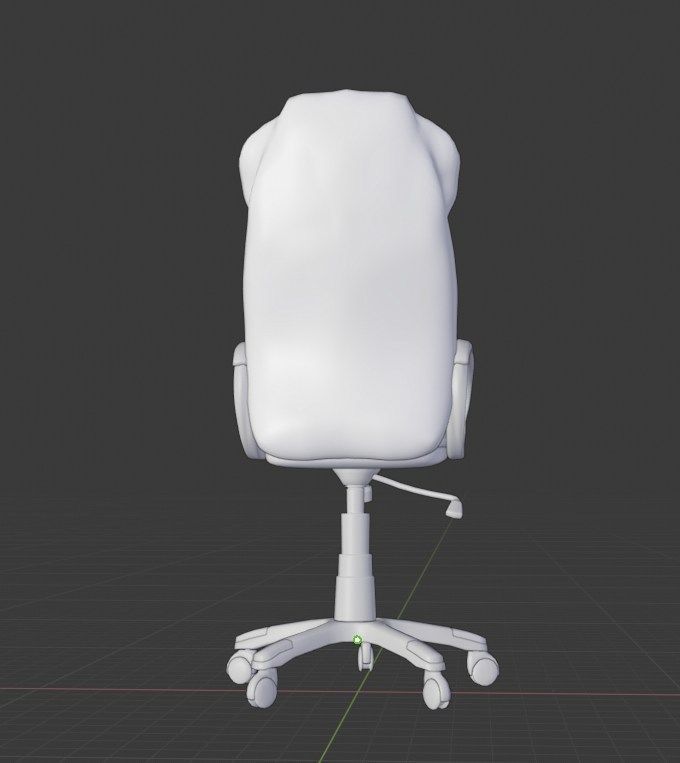 Office armchair 3D model_15