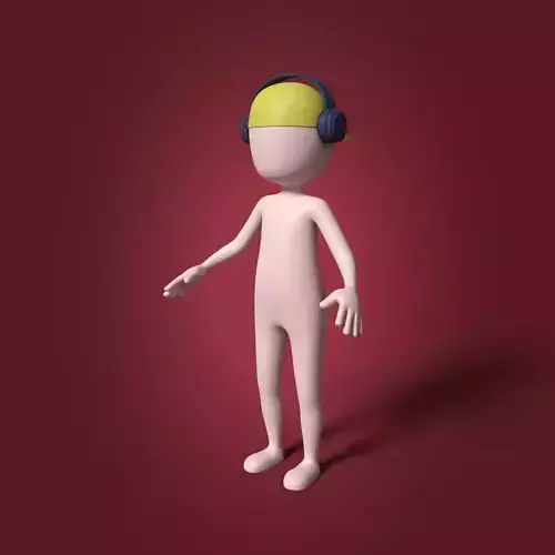 Cartoon Boy - Stickman