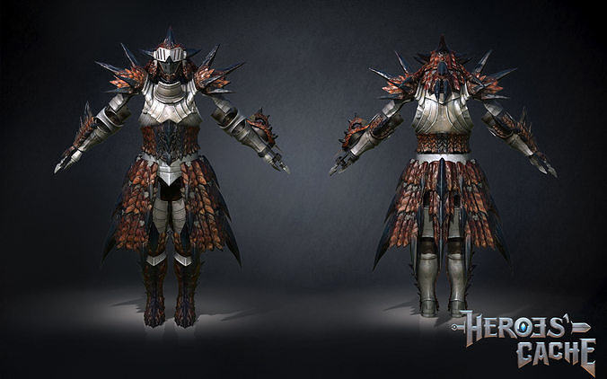 Monster Hunter World - Rathalos Armor - Low Rank Version 3D print model