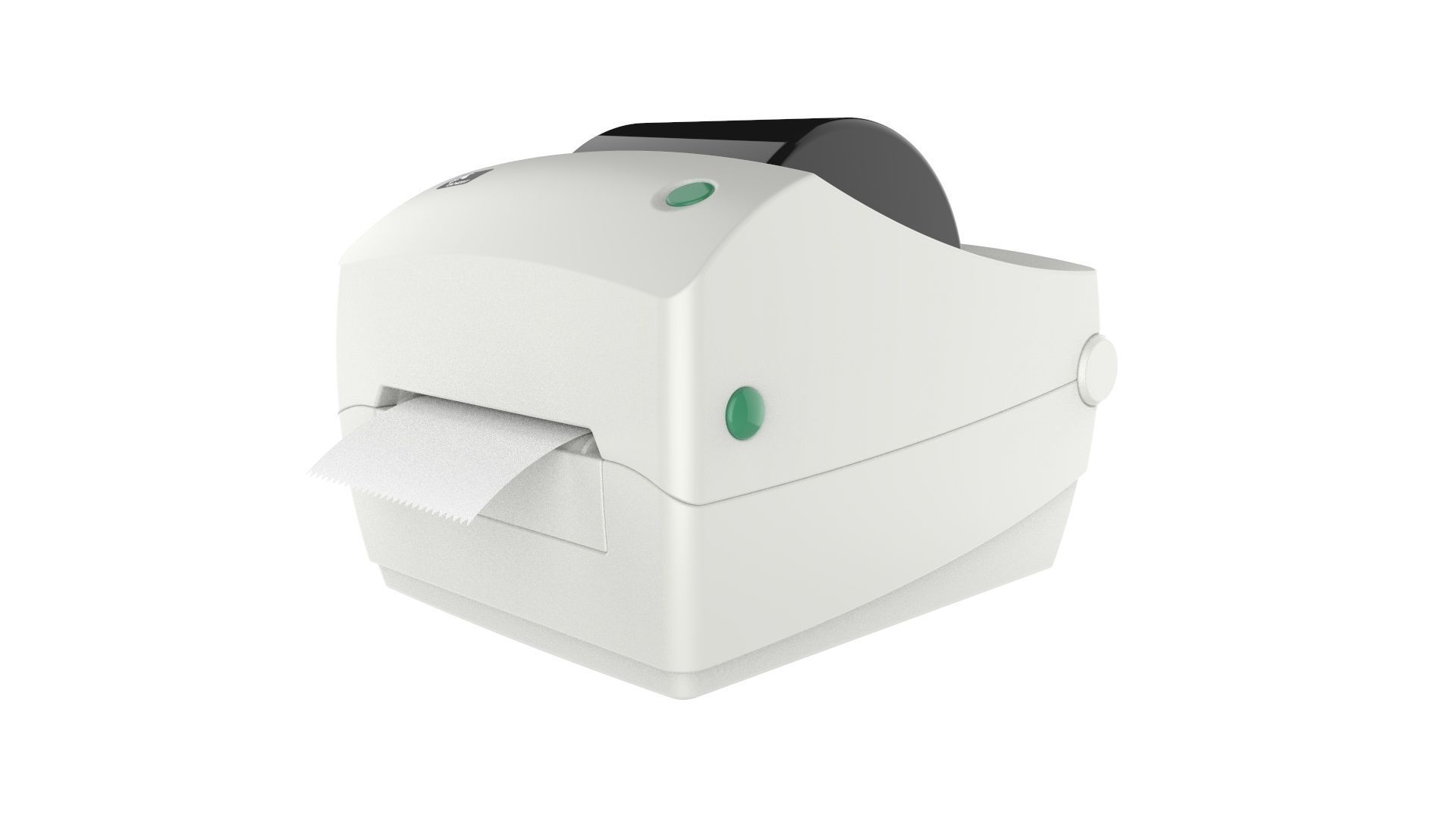 Thermal Label Printer Zebra GC420 T 3D model_8