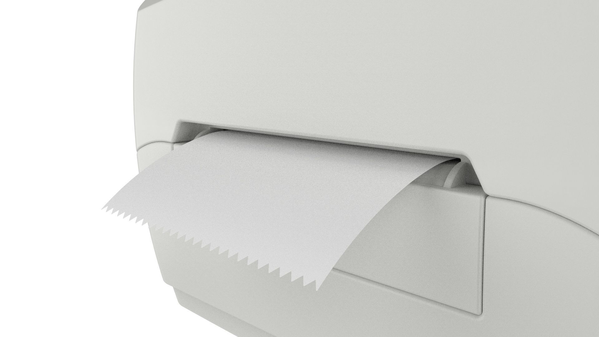 Thermal Label Printer Zebra GC420 T 3D model_12