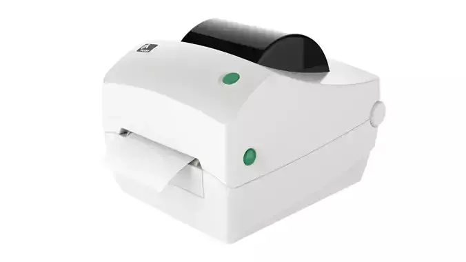 Thermal Label Printer Zebra GC420 T 3D model