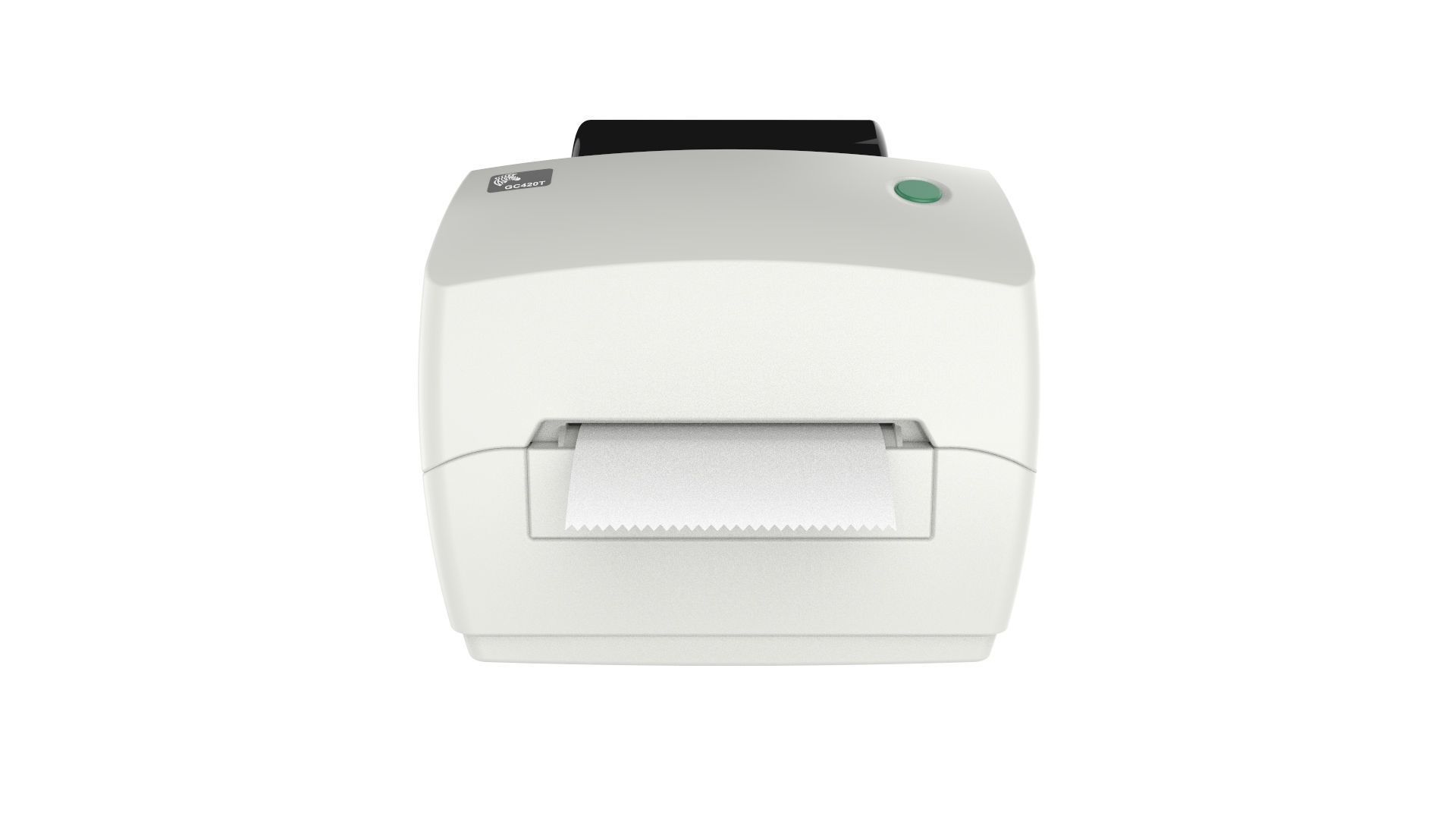 Thermal Label Printer Zebra GC420 T 3D model_1