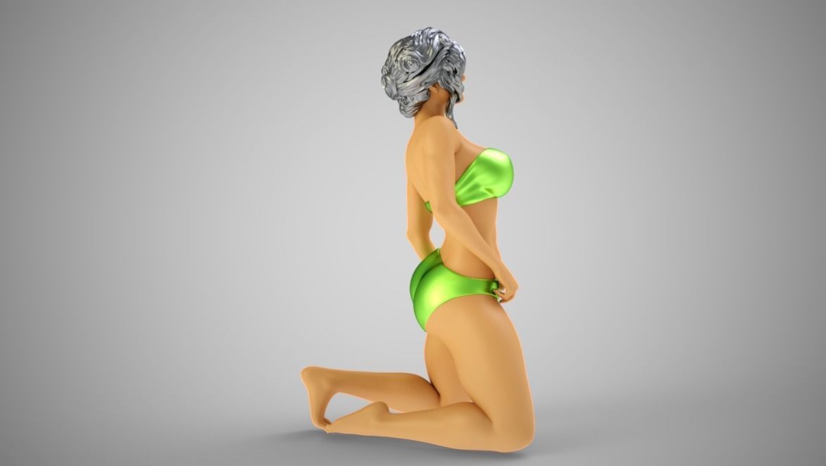 Fashion Pose 7 3D print model_2
