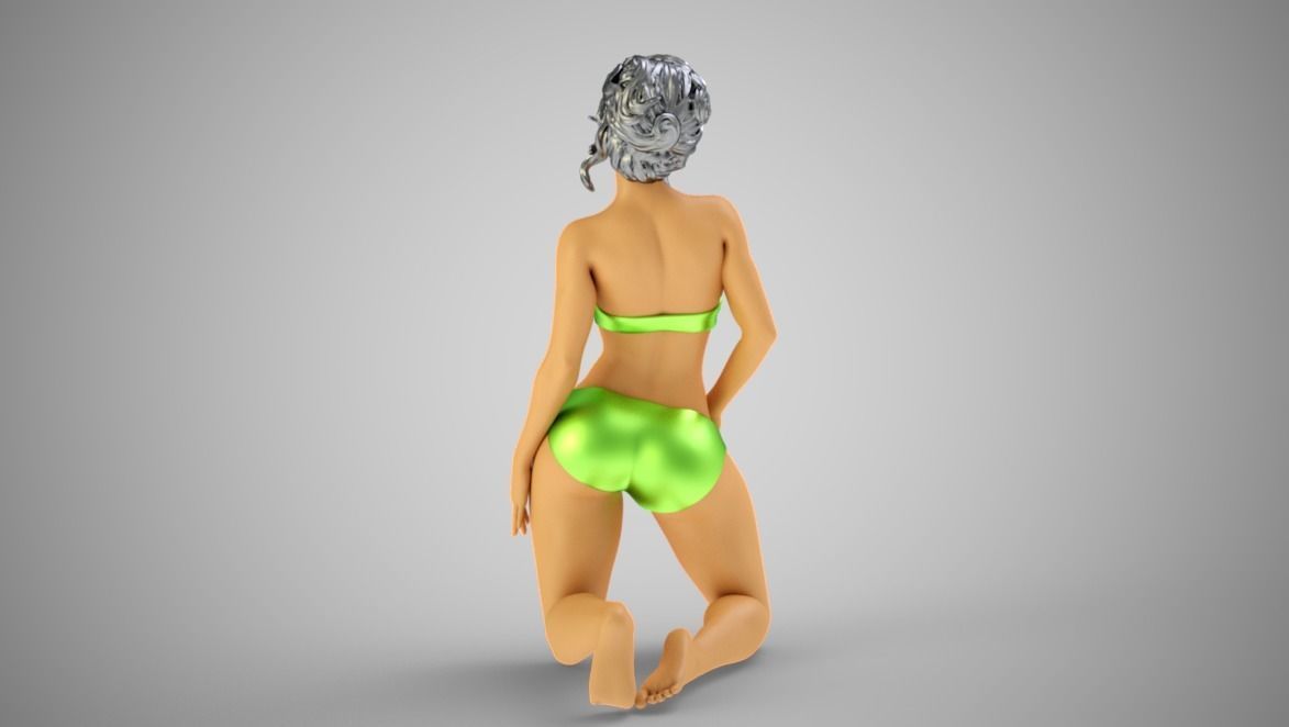 Fashion Pose 7 3D print model_4