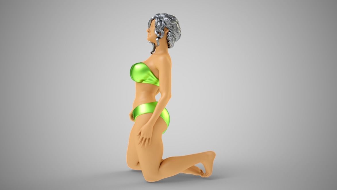 Fashion Pose 7 3D print model_6