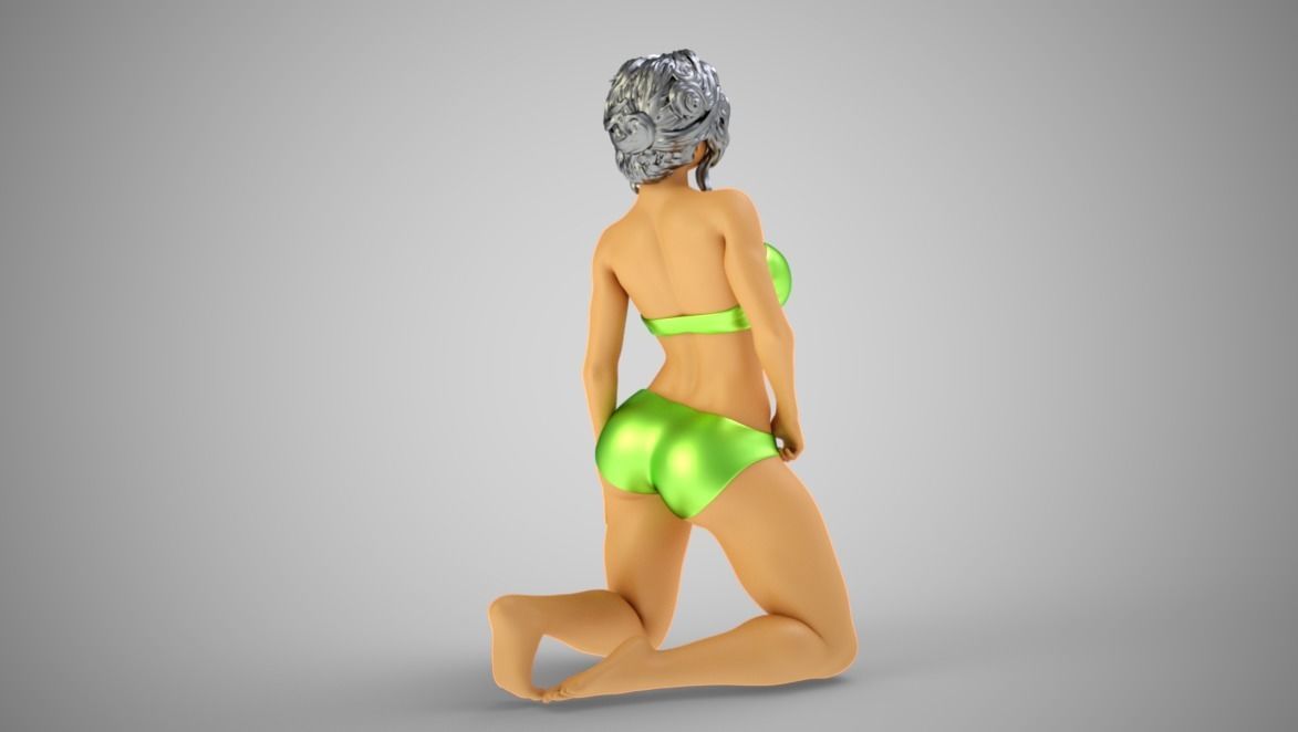 Fashion Pose 7 3D print model_3