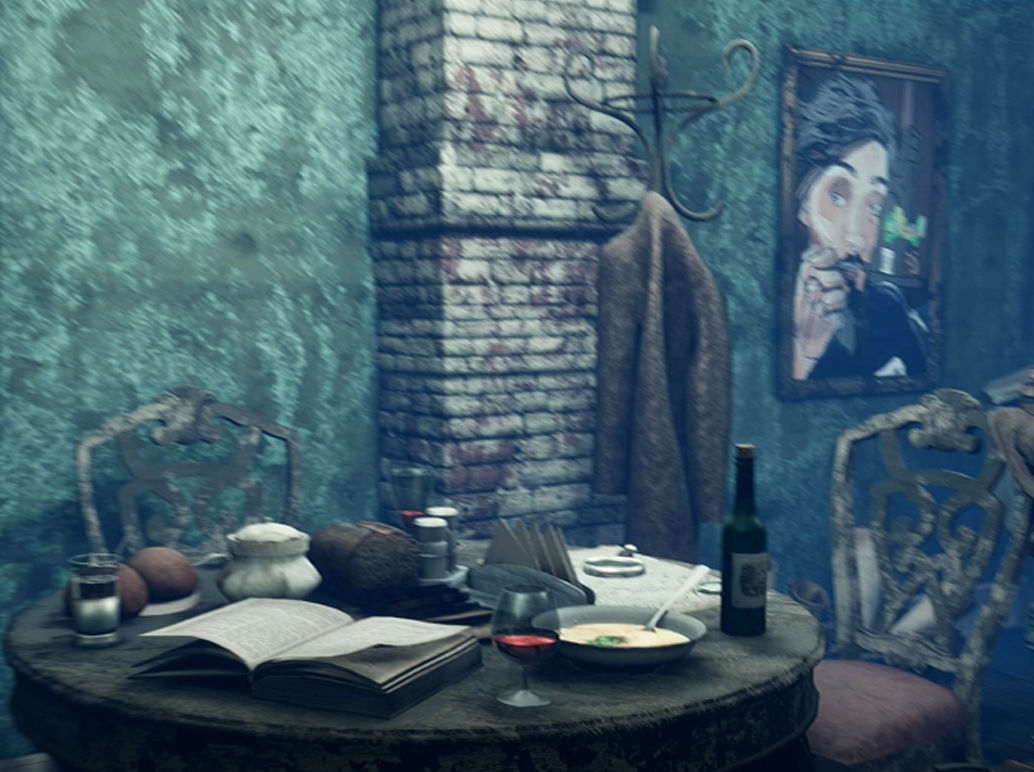 ANCIENT PALACE  3D print model_4