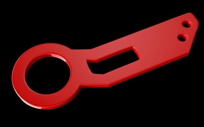 TOW HOOK  3D print model
