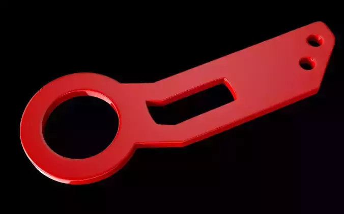 TOW HOOK  3D print model