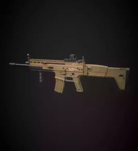 Scar Assault Rifle Highly Optimised