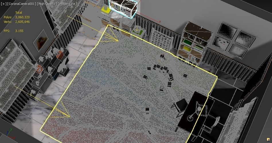 creche floor plan in video game 3D model_1