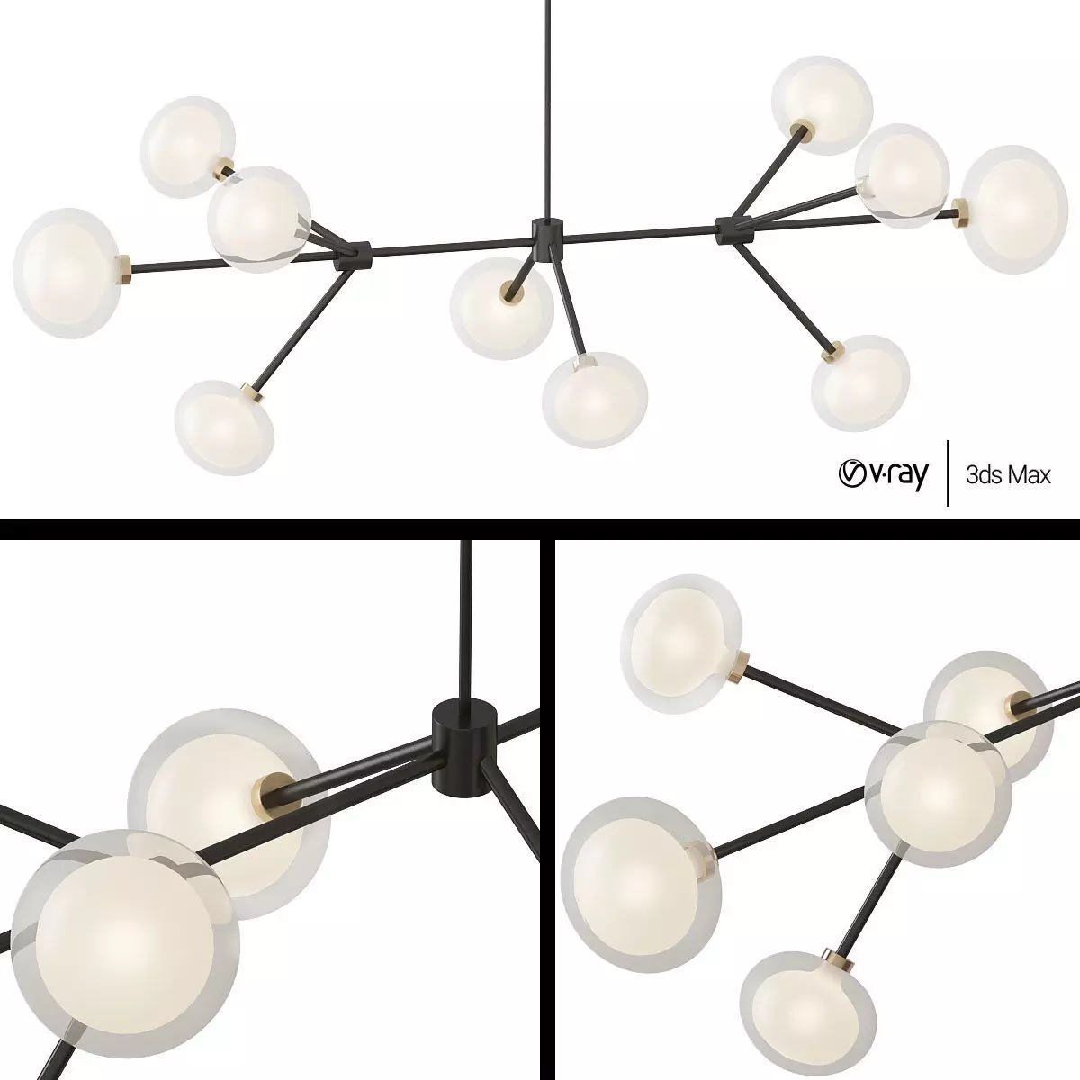 Tooy Nabila chandelier 3D model_0