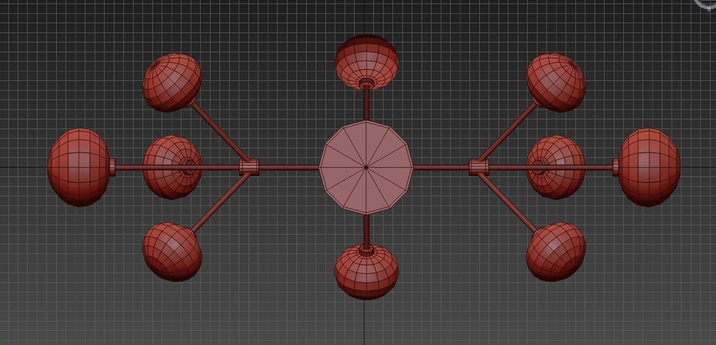 Tooy Nabila chandelier 3D model_4